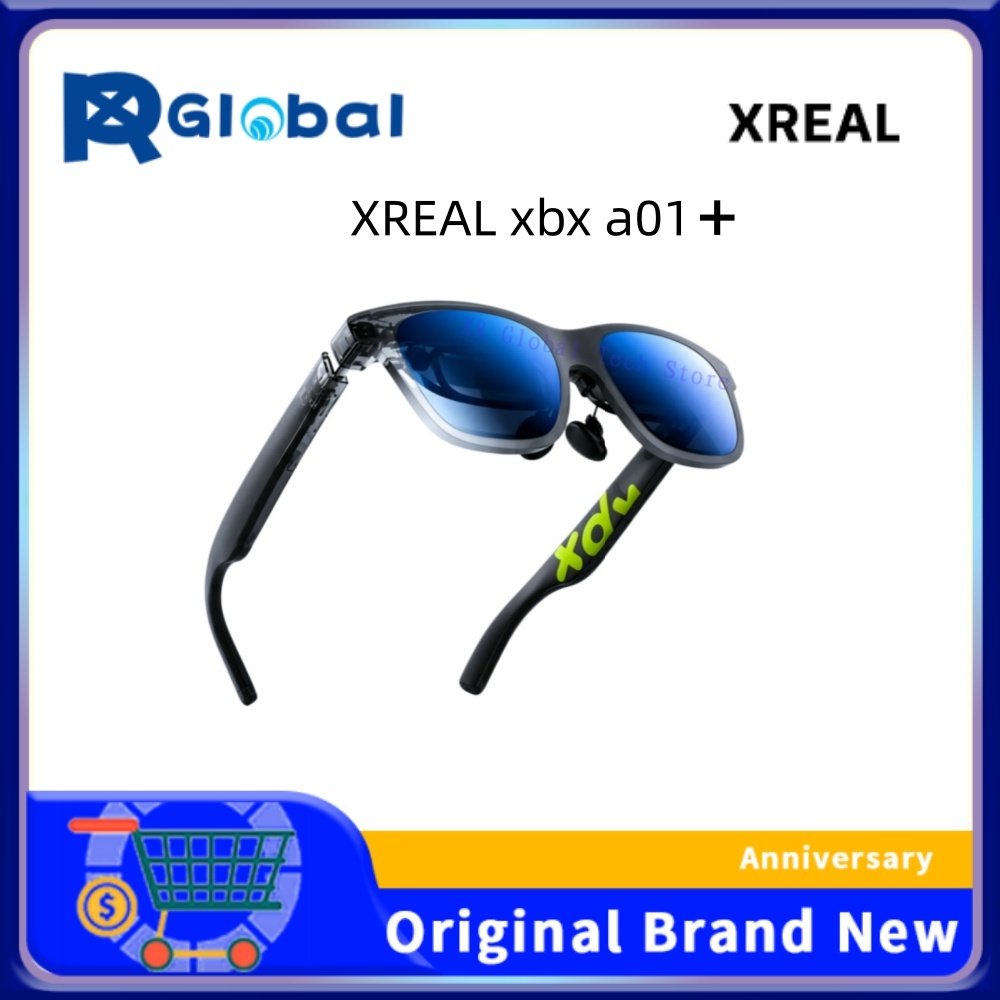 Vr Headset Pc - نظارات XREAL XBX A01+ AR، شاشة
