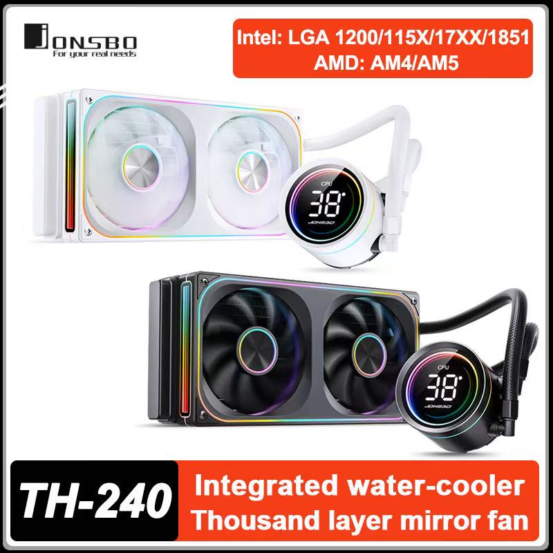 مبرد مائي للمعالج JONSBO TH-24 - مراجعة Pc Gaming Liquid وسعره