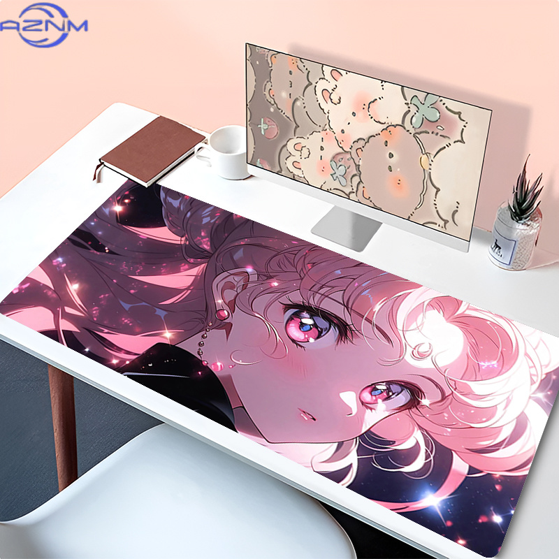 بساط طاولة كاوايي وردي، مات فأ - مراجعة Pc Gaming Pink وسعره