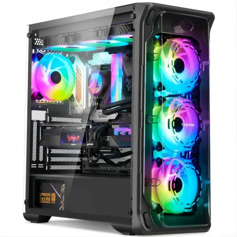 كمبيوتر ألعاب Aotesier بمعالج  - مراجعة Pc Gaming Pink وسعره