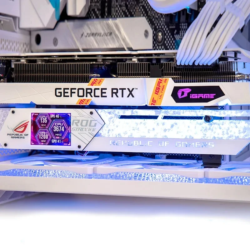 DIY 2.2 بوصة شاشة الكريستال ال - مراجعة Pc Gaming Lounge وسعره